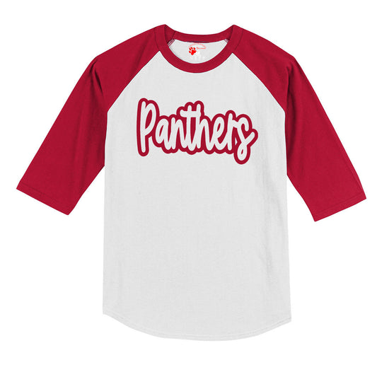 Baseball Raglan Panthers Shirt (Youth/Adult)