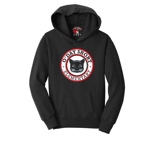 O'Day Short Black Hoodie (Adult/Youth)