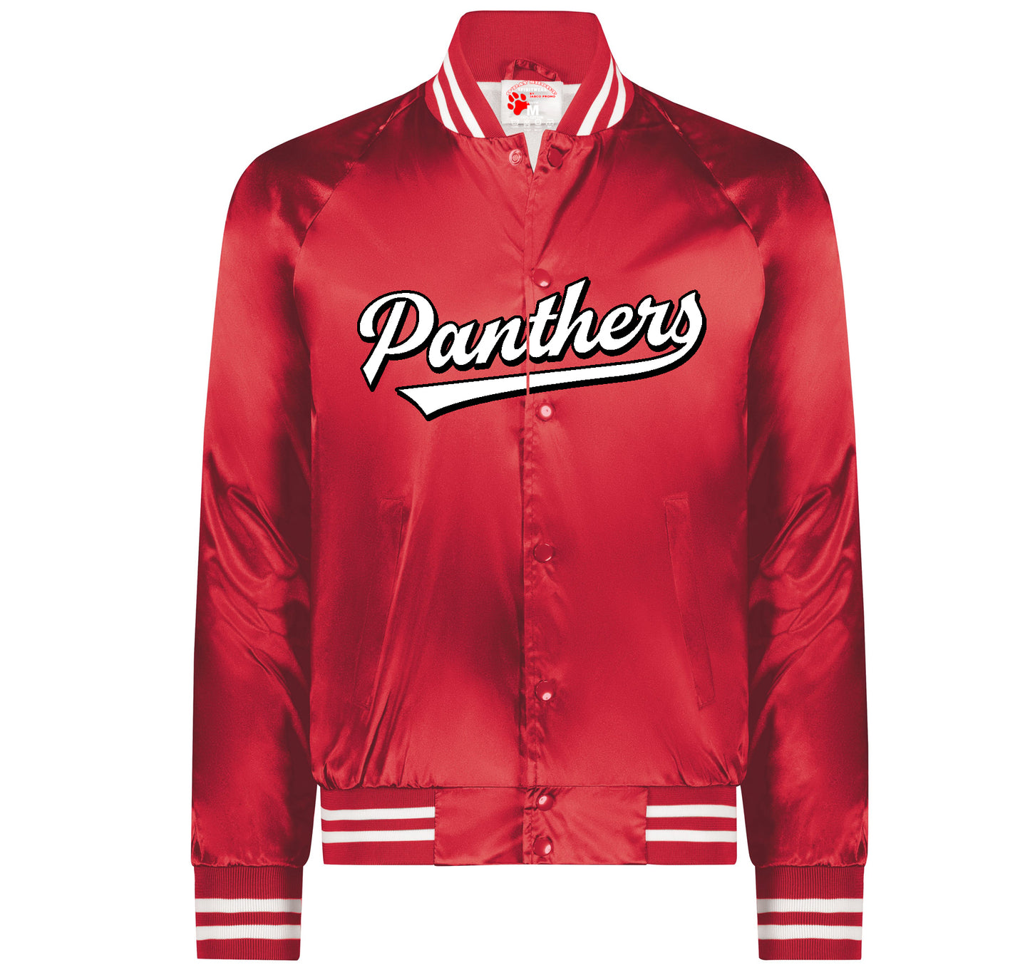 Baseball Jacket Red Satin (Adult)