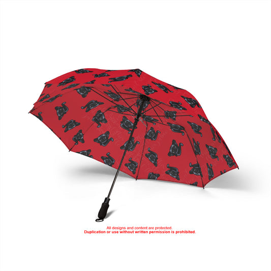 O'Day Short Panther Umbrella, semi automatic & foldable