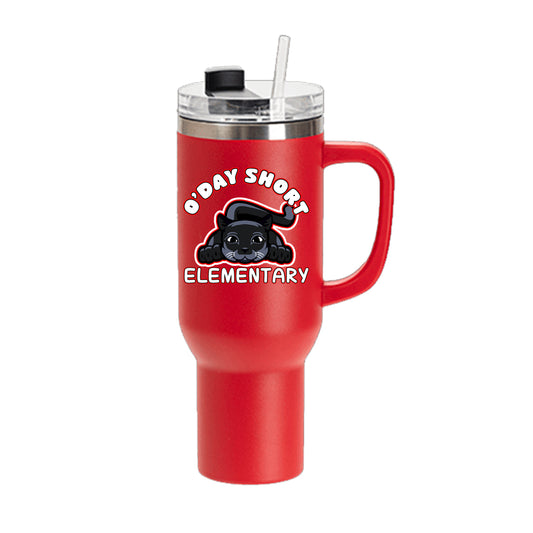 O'DAY SHORT 40oz TUMBLER Red