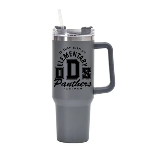 ODS PANTHERS 40oz TUMBLER Gray