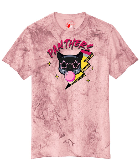 Colorblast Bubblegum Panther T-shirt Adults