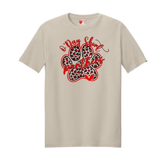 Leopard Paw T-Shirt (Youth / Adult)