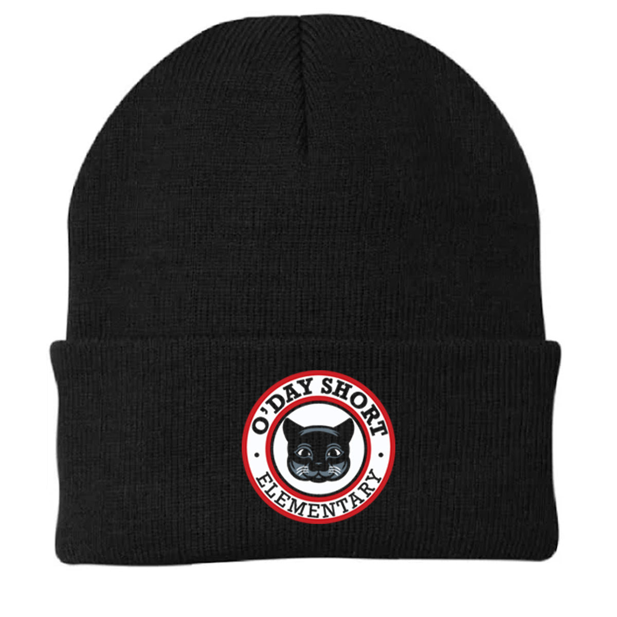 Black Beanie with Logo