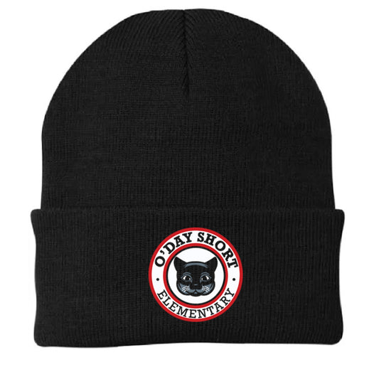 Black Beanie with Logo