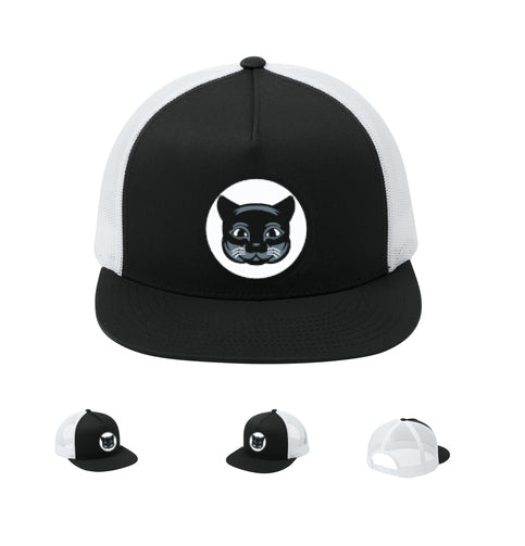 Black & White Trucker Hat