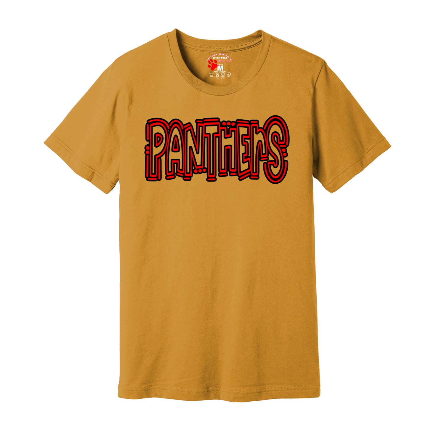 Bold Panthers Print T-shirt (Adult/Youth)