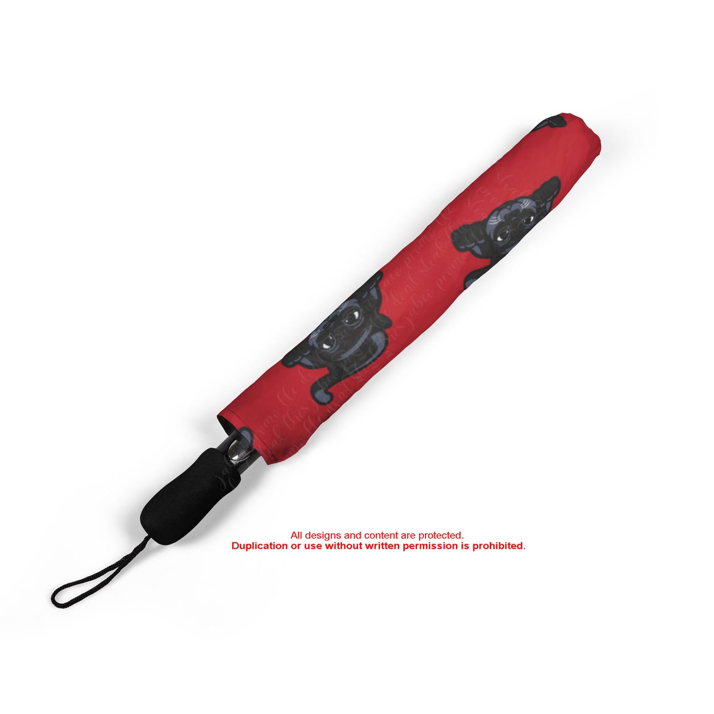 O'Day Short Panther Umbrella, semi automatic & foldable